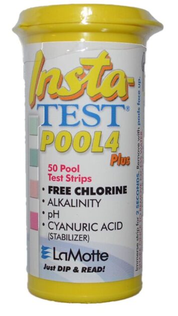 TEST STRIPS INSTA-TEST 4 PLUS POOL-SPA LAMOTTE