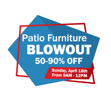 Patio Furniture Blowout Sale
